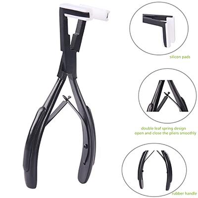 Hair Extension Kit Tape In Tool Plier and Hair Clips Pads Comb for Hair  Styling