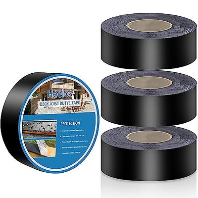 Heelos Deck Joist Tape 2''×50',4 Pack Weather-Resistant Joist Tape for  Decking,Waterproof Seal Antiseptic Butyl Joist Tape,Self-Adhesive Flashing  Joist Tape for Wood Decks Beams Roof - Yahoo Shopping