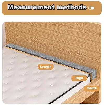 LSMKKA Mattress Extender Full to Queen, Bed Gap Filler for Headboard King  Size Wall Sofa Side, Bedroom Bed Bridge/Stopper with Washable Cover (Size 