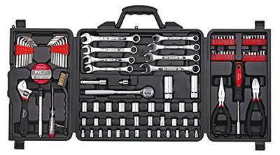 Hi-Spec Tools 67Pc Metric Auto Mechanic Tool Set, Motorcycle & Car Tool  Kit, Auto Repair Tool Set with Pliers, Screwdriver Set, Socket Kit & Tool  Box