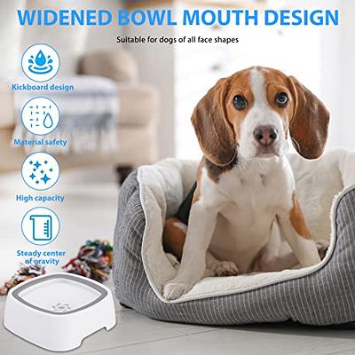 LumoLeaf Dog Water Bowl Dog Bowl No-Spill Pet Water Bowl 35oz Slow Water  Feeder Dog Bowl Vehicle Carried Dog Water Bowl for Dogs/Cats/Pets