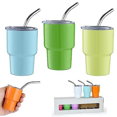 FUSSWIND Mini Tumbler Shot Glass with Straw - Mini Tumbler Shot Glass Set,  Mini Tumbler Cups, Double…See more FUSSWIND Mini Tumbler Shot Glass with