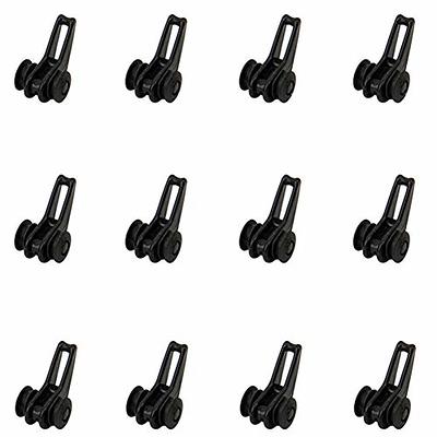 50 Pieces Fishing Line Sinker Slides with Duo Lock Fishing Clips with  Hooked Snap Sinker Fishing Line Connector for Fishing Tackle (Black) -  Yahoo Shopping
