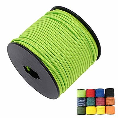 1/8in(3mm) 164ft Nylon Rope Solid Braided Cord 5 Stands Paracord Thin String  for Crafts Multipurpose UV Resistant for Tent Garden Clothesline and  Outdoor Tarp(Green) - Yahoo Shopping