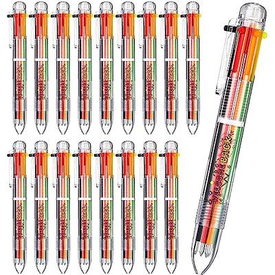 Syringe Pens - (Bulk Pack of 24) Retractable Fun Multi Color