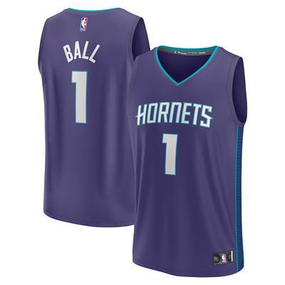 Youth Fanatics Branded LaMelo Ball White Charlotte Hornets 2021-22 Fastbreak Player Jersey - Association Edition