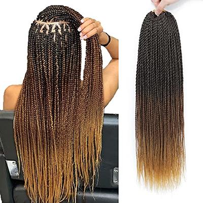 12 Inch 6 Packs Senegalese Twist Crochet Hair Braids Small Crochet Twist  Crochet Braiding Hair Senegalese Twists Hairstyles for Black Women 1B30