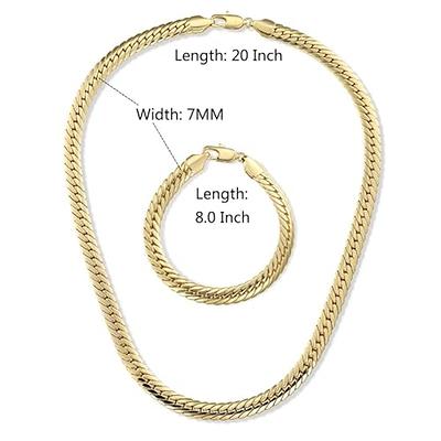 Pack of 2 chain necklaces 18k - Women