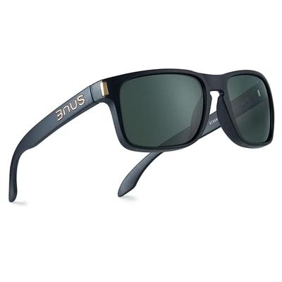 BNUS corning natural glass lenses Polarized sunglasses for men (B7066 Matte  Black/Polarized Green G15, Glass Lens) - Yahoo Shopping