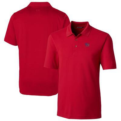 Texas Rangers Cutter & Buck Prospect Textured Stretch Mens Short Sleeve Polo  - Cutter & Buck