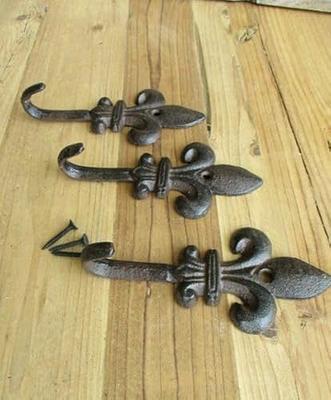 Cast Iron Hat Hook 