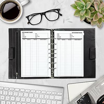Classic Size Blank Pages, Sized and Punched with 7 Holes for Franklin Covey Classic Notebook (5.5 inch x 8.5 inch)
