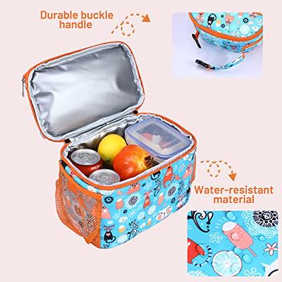  FlowFly Kids Double Decker Cooler Insulated Lunch Bag