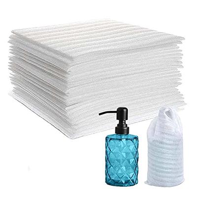 100 Foam Wrap Sheets for Packing Materials for Fragile Items and Moving  Supplies for Dish Packing 12x12x1/16 