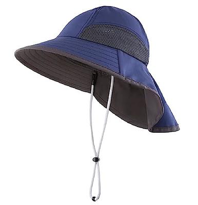 JAN & JUL Wide Brim Baby UPF Swim Sun-Hat with Strap, Unisex (S: 0-6  Months, Blue with Blue Trim) - Yahoo Shopping