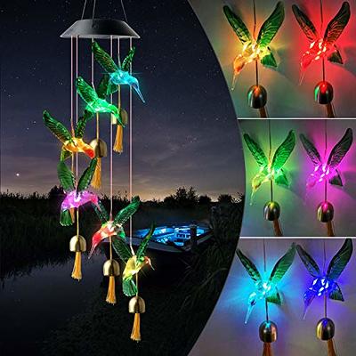 Dropship Yard Decor Lights; Solar Butterfly Chimes; 2023 Gifts For Mom/Dad/Women/Grandma/Wife/Daughter/Sister/Aunt/Nana/Grandfather/  ; Father Birthday Gifts; Mother Day Outdoor Decor; Gardening Gift to Sell  Online at a Lower Price