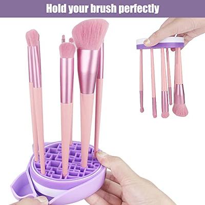 Sink Topper - Compact Foldable with Hanging Loop, Silicone Beauty Makeup Brush Cleaning Mat, Heat Resistant for Beauty Tools, Bathroom Sink Organizer