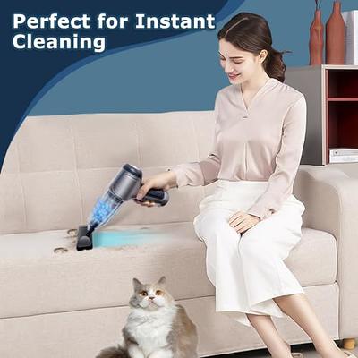 Car Detailing Vacuum Mini USB Rechargeable Dust Vacuum With High Power  Portable Household Cleaner Vacuum For Car Home Closet