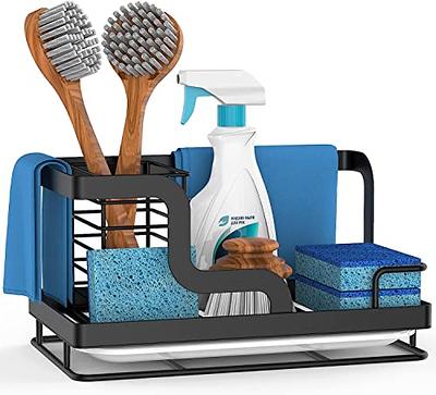 tdcokhe Home Sink Caddy, Instant Dry Bathroom Sink Organizer, Fast Drying  Diatomaceous Earth Stone Sink Tray Dish for Soap Sponge holder Toothbrush  Cup, Stainless Steel Feet with Rubber Bottom, Grey - Yahoo