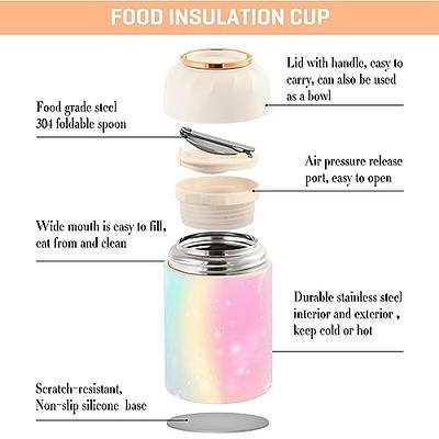 10oz Soup Thermos For Hot Food Kids Insulated Food Jarthermos Hot Food  Lunch Con