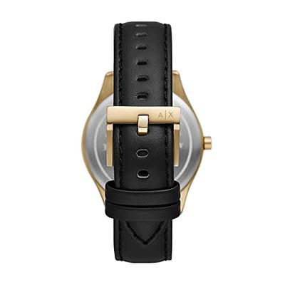 A|X ARMANI EXCHANGE Men's Multifunction Black Leather Watch (Model: AX1869)  - Yahoo Shopping