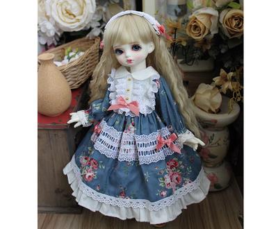 Blue Cute Doll Bjd Dress 1/3 Sd Clothes, 1/4 Msd Clothes, 1/6 Yosd Clothes,  Blythe Bjd Outfit For Dolls Accessories - Yahoo Shopping