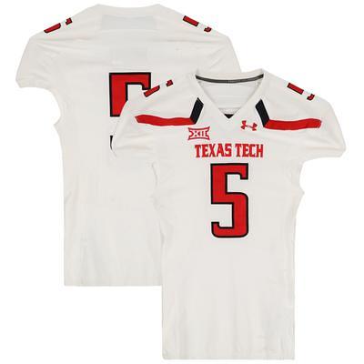 Texas Tech Red Raiders Fanatics Authentic Team-Issued #5 Black