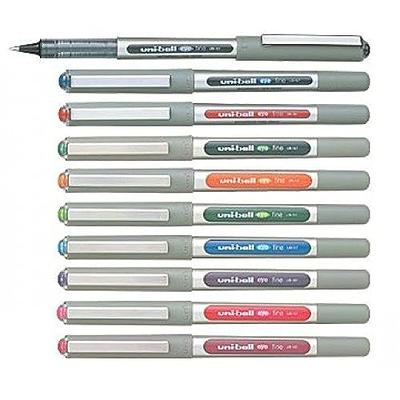 Uni-Ball EYE UB-157 Rollerball Pen 0.7mm Ball [Pack of 10] One of each  colour - Yahoo Shopping