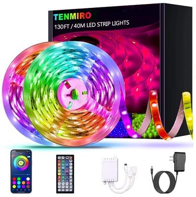 Tenmiro 130ft Led Strip Lights, Ultra Long RGB Color Changing LED