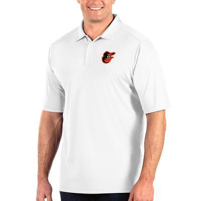 Baltimore Orioles Antigua Big & Tall Affluent Polo - Black