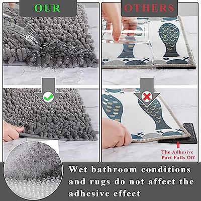 4 Pc Rug Gripper Set Anti Slip Carpet Grip Mat Non Skid Tape