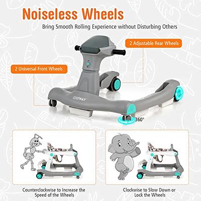 Babyjoy Foldable Baby Activity Walker with Adjustable Height