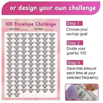 100 Envelope Challenge, Savings Challenge, Money Saving Challenge, Digital  Download, Savings Tracker, Envelope Challenge, Save 5050