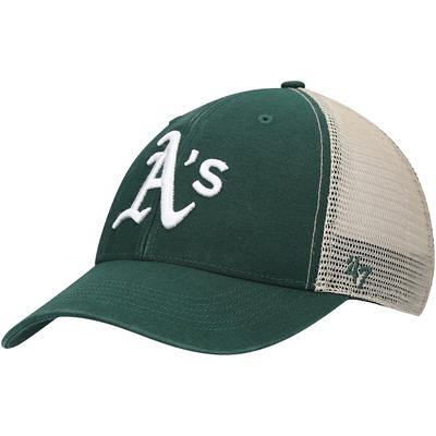 Men's Fanatics Branded Green Oakland Athletics Heritage Patch Fitted Hat