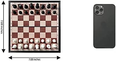  Mini Chess Set - Vikutu 5.11 Inch Small Portable