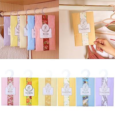 Scented Sachet, 18Pcs Fragrance Sachet Bags Drawer Fresheners Wardrobe Air  Fresheners Long Lasting for Drawers Closets Wardrobes Bathrooms Cars (6  scents) - Yahoo Shopping