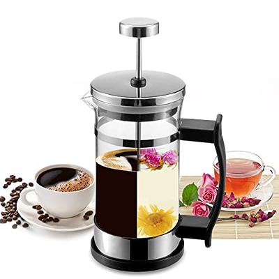 Hot Sale 400ml/ 600ml Glass Pour Over Coffee Maker Pot Camping