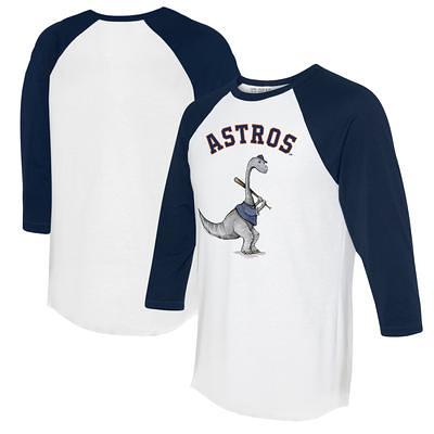 Tiny Turnip Atlanta Braves Toddler White/Navy Military Star 3/4-Sleeve  Raglan T-Shirt