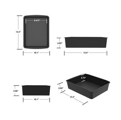 Pen+Gear Plastic Letter Tray, Letter Size Paper Sorter, Really