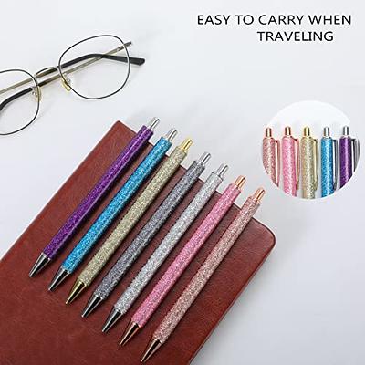 7PCS Funny Pens Swear Mood Word Daily Pen Set Weekday Vibes Glitter Pen Set  for Each Day Office school Gifts Ballpoint Pen