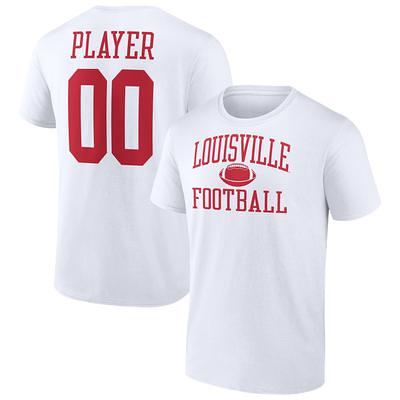 Men's Fanatics Branded White Louisville Cardinals Football Pick-A-Player NIL  Gameday Tradition T-Shirt - Yahoo Shopping