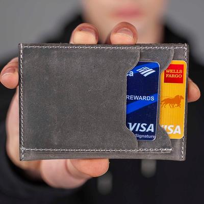 minimalist front pocket wallet