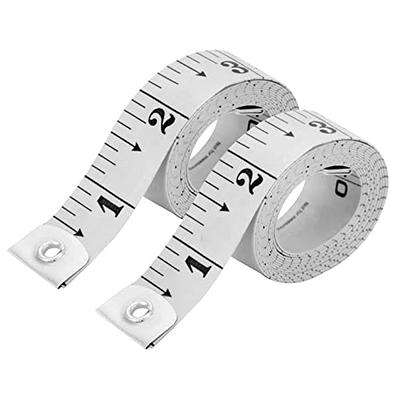 Stainless Steel 2 Meters Flexible Measuring Tape Measure