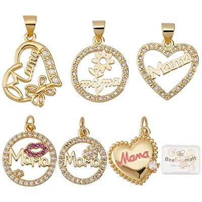 6pcs Brass Jewelry Charms For Making Jewelry Charms For Jewelry