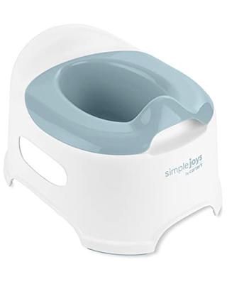 Potette Plus Portable Potty & Toilet Seat - Grey White