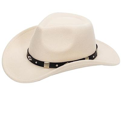 Boho Cowboy Hats for Women, Bohemian Cowgirl Straw Hat, Stetson
