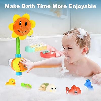 Dreamon Bath Toys for Toddlers,Bathtub Toy with Sunflower Shower