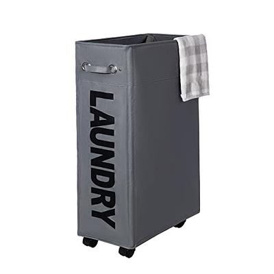 SONGMICS 45-Gallon Laundry Basket on Wheels