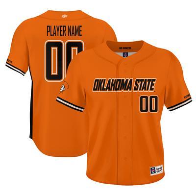 Oklahoma State Cowgirls ProSphere Unisex NIL Pick-A-Player Softball Jersey  - White