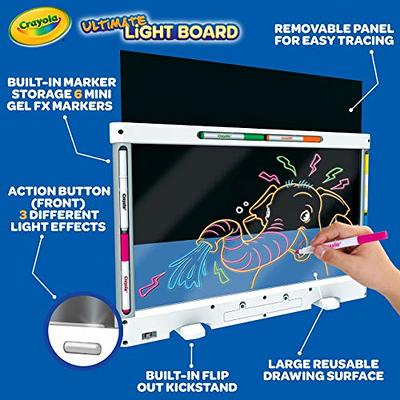 Crayola Light-Up Tracing Pad Blue, Coloring Board for Kids, Gift, Toys for Boys, Ages 6, 7, 8, 9, 10